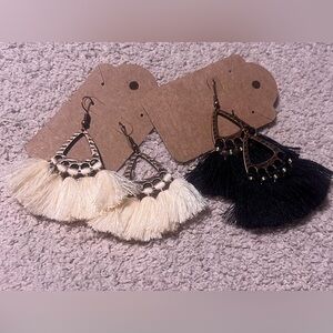 4pc Elegant Tassel Earrings Bundle